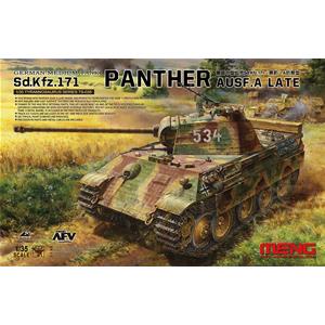 MENG MODEL: MENG MODEL: 1/35; German Medium Tank Sd.Kfz.171 Panther Ausf.A Late