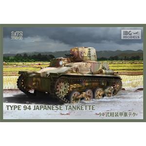 IBG MODELS: 1/72; Type 94 Japanese tankette