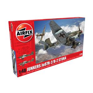 AIRFIX 1:48 Scale: Junkers JU87B-2/R-2 1:48
