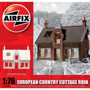 AIRFIX: 1/76; European Country Cottage Ruin