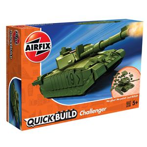 Airfix:  - QUICKBUILD Challenger Tank Green