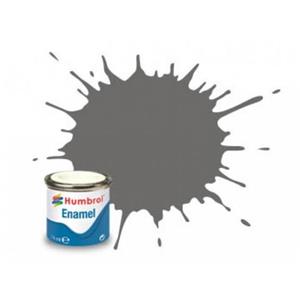 HUMBROL: No 1 Grey Primer Matt; enamel paint 14 ml