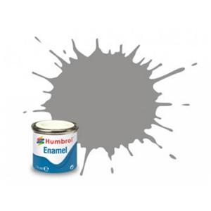 HUMBROL: No 5 Dark Ad Grey Gloss; enamel paint 14 ml