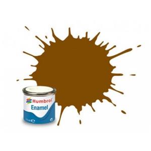 HUMBROL: No 9 Tan Gloss; enamel paint 14 ml