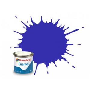 HUMBROL: No 14 French Blue Gloss; enamel paint 14 ml