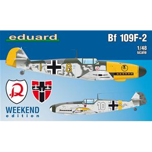 EDUARD: 1/48; Bf 109F-2 - Weekend Edition