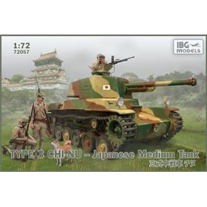 IBG MODELS: 1/72; Type 3 Chi-Nu Japanese Medium Tank