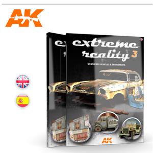 AK INTERACTIVE: EXTREME REALITY 3 - Weathered vehicles and environments (English)