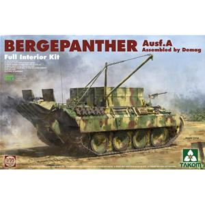 TAKOM MODEL: 1/35; Bergepanther Ausf.A Assembled by Demag production w/ full interior kit
