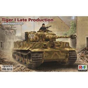 RYE FIELD MODEL: 1/35; Tiger I late Production