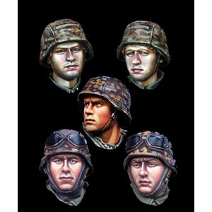 Alpine Miniatures: 1/35; WSS Infantry Head Set 