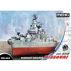 MENG MODEL: Warship Builder Missouri (CARTOON MODEL)