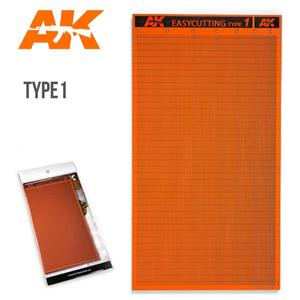 AK INTERACTIVE: tappetino EASYCUTTING tipo 1 , mm.215x115