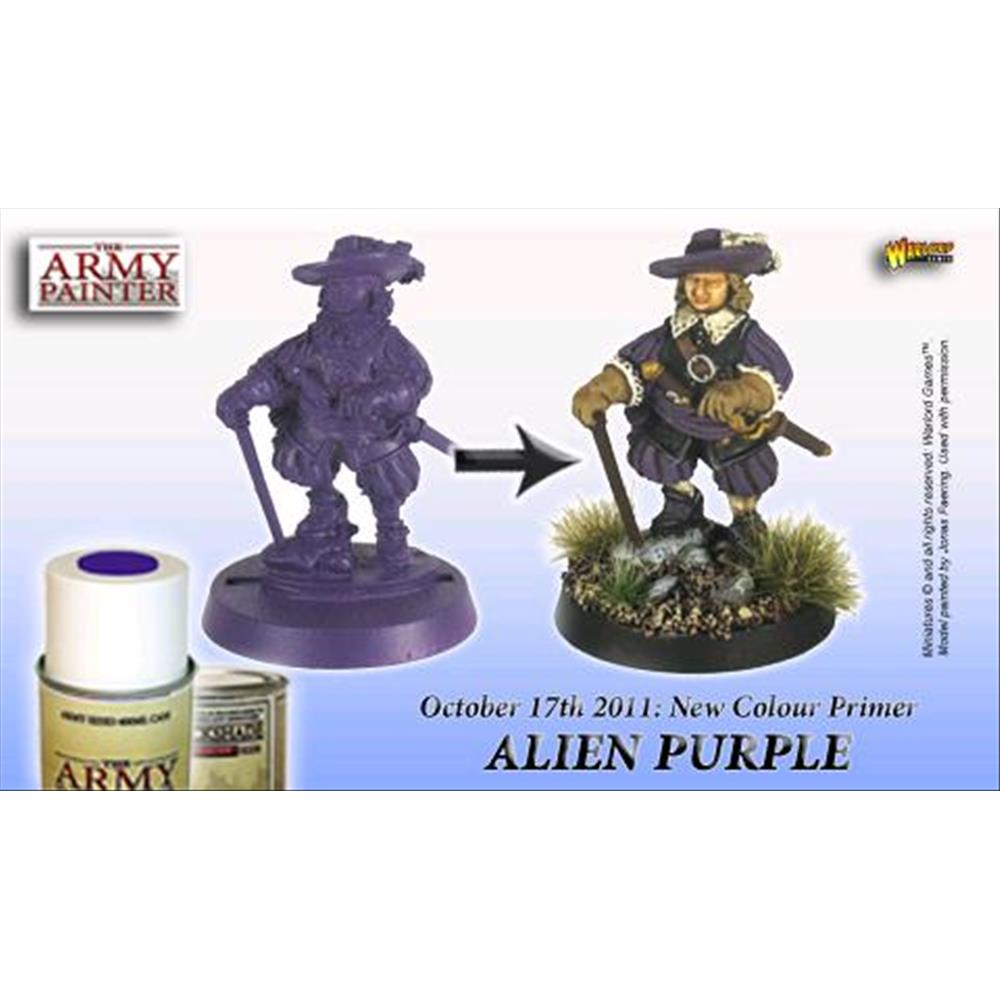 Alien Purple, Sous couches de la gamme army painter