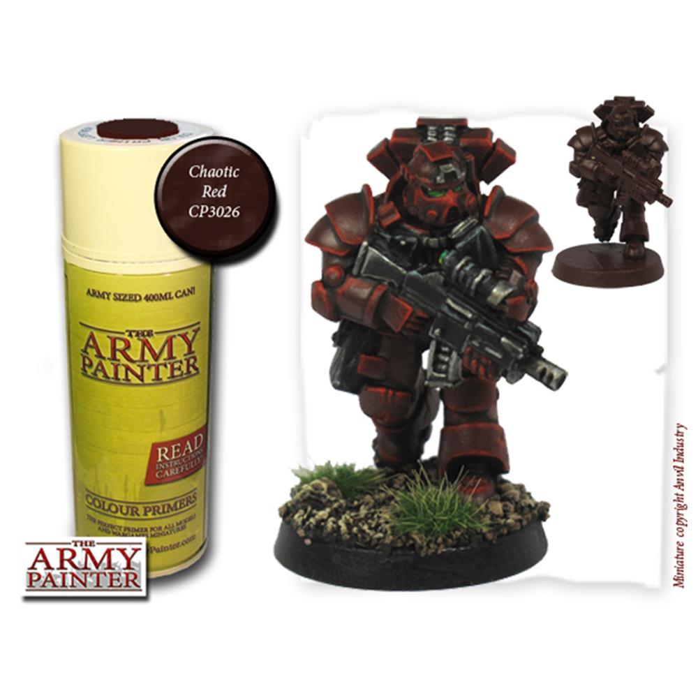 The Army Painter: Primer: Chaotic Red - Fair Game