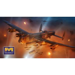 HONG KONG MODEL: 1/32; Lancaster MkI. and Mk III.- limited Edition with Clear fuselage halves