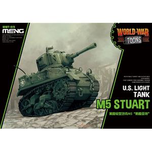 MENG WORLD WAR TOONS: U.S. Light Tank M5 Stuart (CARTOON MODEL)