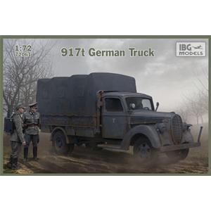 IBG MODELS: 1/72; 917t German Truck