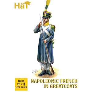 Hat: 1/72; French Greatcoats (20 miniatures)