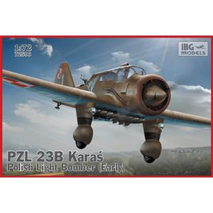 IBG MODELS: 1/72; PZL 23B Karas Polish Light Bomber early