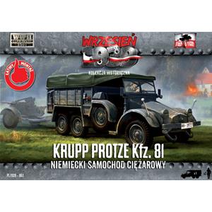 FIRST TO FIGHT: 1/72; Kfz. 81 German Truck