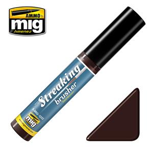 AMMO OF MIG: STREAKINGBRUSHERS Red brown with fine brush applicator