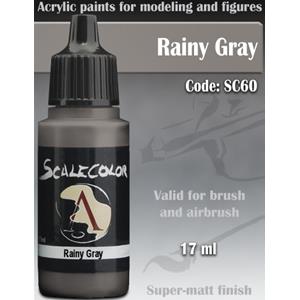SCALE75 COLOR: RAINY GRAY - colore acrilico vinilico ad acqua da 17ml