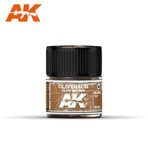 AK INTERACTIVE REAL COLOR: Olive Braun-Olive Brown RAL 8008 10ml - acrylic Lacquer paint