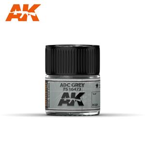 AK INTERACTIVE REAL COLOR: ADC Grey FS 16473 10ml colore acrilico Lacquer
