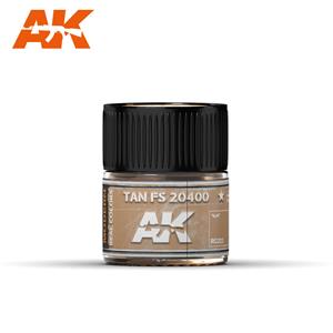 AK INTERACTIVE REAL COLOR: Tan FS 20400 10ml colore acrilico Lacquer