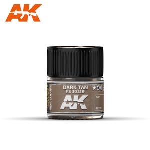 AK INTERACTIVE REAL COLOR: Dark Tan FS 30219 10ml colore acrilico Lacquer