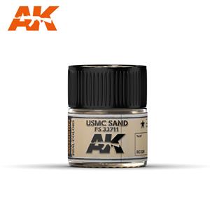 AK INTERACTIVE REAL COLOR: USMC Sand FS 33711 10ml colore acrilico Lacquer