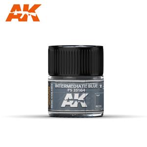 AK INTERACTIVE REAL COLOR: Intermediate Blue FS 35164 10ml - acrylic Lacquer paint