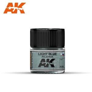AK INTERACTIVE REAL COLOR: Light Blue FS 35414 10ml colore acrilico Lacquer