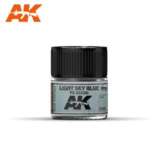 AK INTERACTIVE REAL COLOR: Light Sky Blue FS 35526 10ml colore acrilico Lacquer