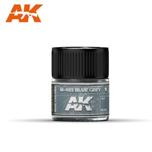 AK INTERACTIVE REAL COLOR: M-485 Blue Grey 10ml - acrylic Lacquer paint