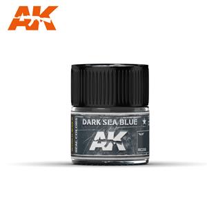 AK INTERACTIVE REAL COLOR: Dark Sea Blue 10ml colore acrilico Lacquer