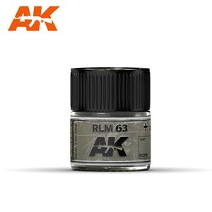 AK INTERACTIVE REAL COLOR: RLM 63 - acrylic Lacquer paint