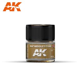 AK INTERACTIVE REAL COLOR: RAF Middle Stone 10ml - acrylic Lacquer paint