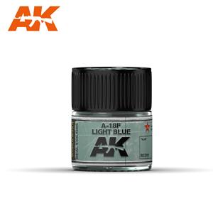 AK INTERACTIVE REAL COLOR: A-18F Light Grey-Blue 10ml - acrylic Lacquer paint