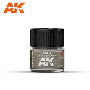AK INTERACTIVE REAL COLOR: AMT-1 Light Brown 10ml - acrylic Lacquer paint