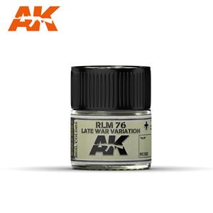 AK INTERACTIVE REAL COLOR: RLM 76 Late War Variation 10ml colore acrilico Lacquer