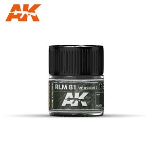 AK INTERACTIVE REAL COLOR: RLM 81 Version 2 10ml colore acrilico Lacquer