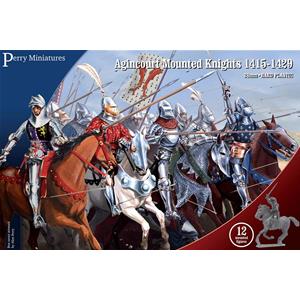 Perry Miniatures: 28mm; Cavalieri ad Agincourt 1415-29 (12 miniature a cavallo)