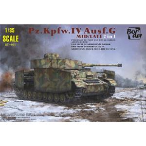 BORDER MODEL: 1/35; Panzer IV Ausf.G Mid/Late 2in1