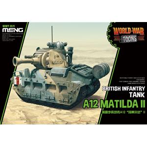 MENG WORLD WAR TOONS: British Infantry Tank A12 Matilda II (CARTOON MODEL)