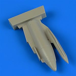 QUICKBOOST: 1/48; Su-17M4 Fitter-K correct tail antenna - per kit HOBBY BOSS