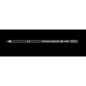 AK INTERACTIVE: Watercolor Pencil Gun Metal (Graphite)