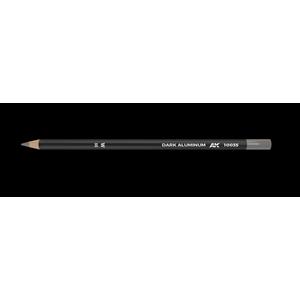 AK INTERACTIVE: Watercolor Pencil Dark Aluminum Nickel