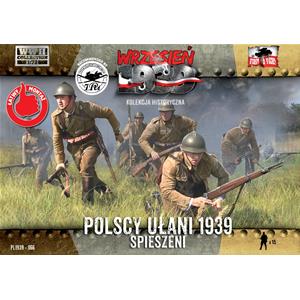 FIRST TO FIGHT: 1/72; Polish Uhlans on foot